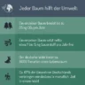 Nachhaltigkeitsmerkmale von Gedenkbäumen