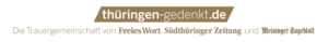 Logo Thüringen gedenkt